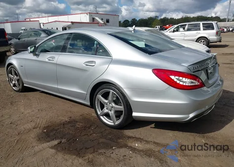 2012 Mercedes-Benz Cls 550 4Matic z USA, uszkodzony, nr VIN WDDLJ9BB5CA053181